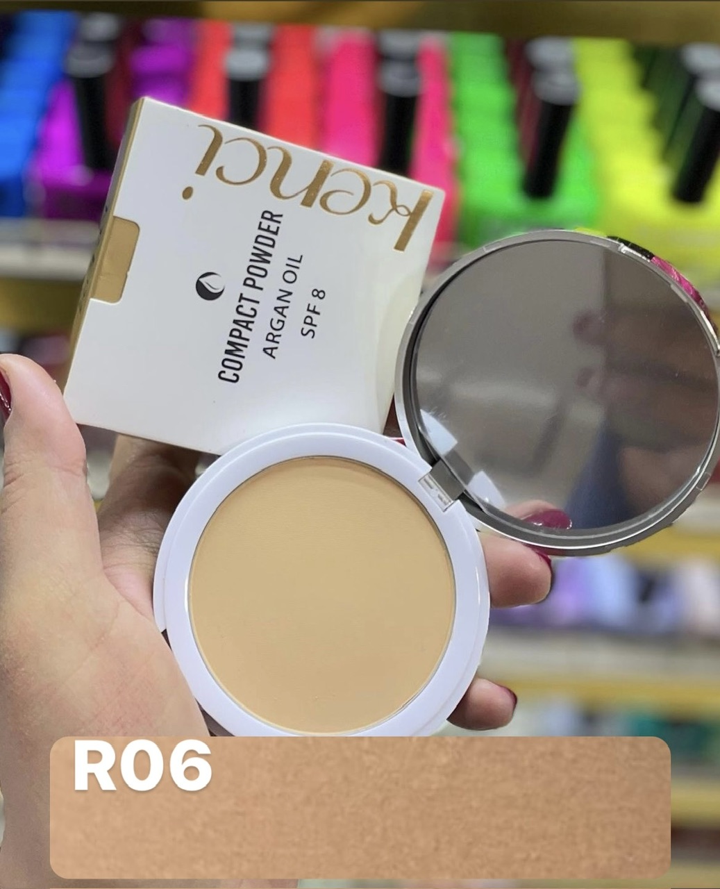 پنکک کنسی SPF8حاوی روغن آرگان و آلوئه ورا کد R06